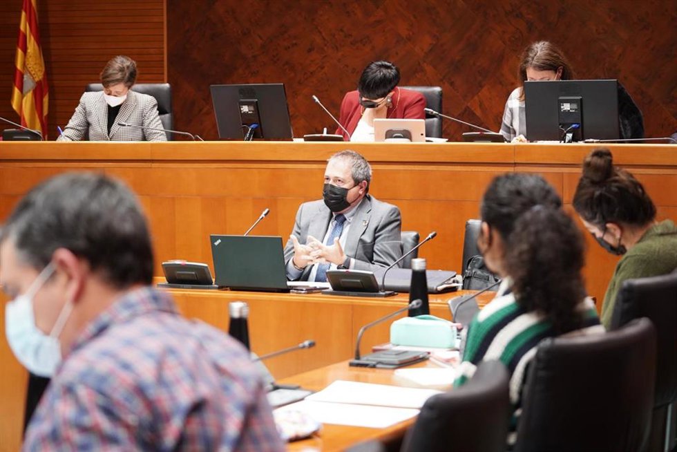 El director general de Economía del Gobierno de Aragón, Luis Fernando Lanaspa.