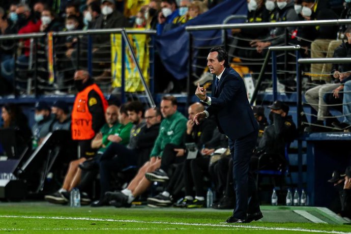 Unai Emery, entrenador del Villarreal