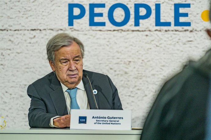 El secretario general de la ONU, António Guterres