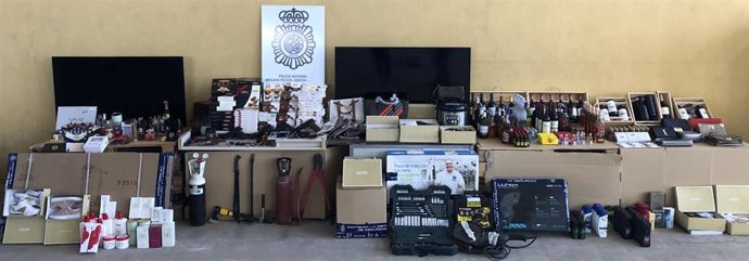 Imagen de los efectos intervenidos