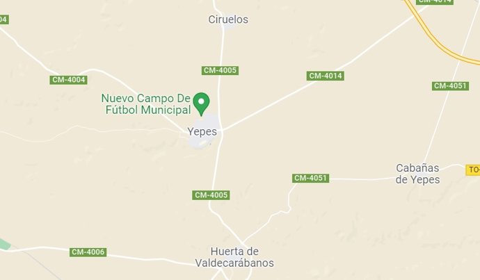 Archivo - Imagen de Yepes en Google Maps
