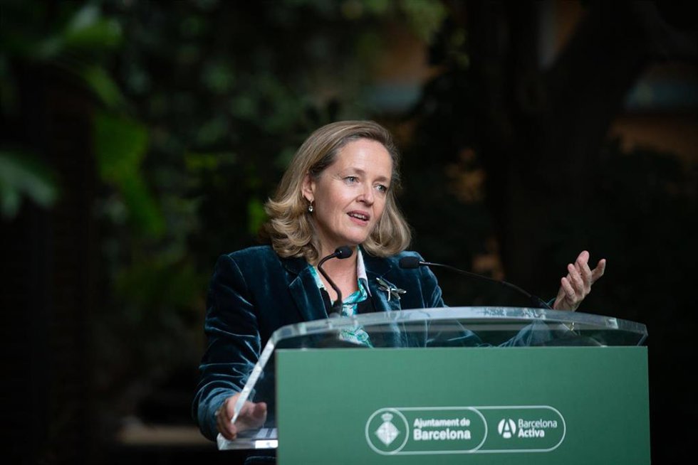 La vicepresidenta primera y ministra de Asuntos Económicos y Transformación Digital, Nadia Calviño