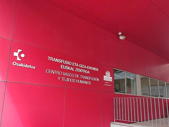 Imagen del Centro Vasco de Transfusiones y Tejidos Humanos.