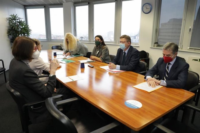 Puig se reúne en Bruselas con la directora general de Salud y Seguridad Alimentaria de la Comisión Europea, Sandra Gallina