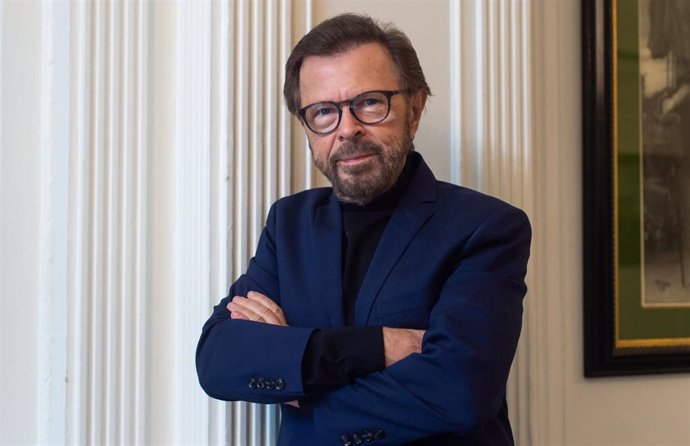 El fundador, autor, intérprete y productor del grupo ABBA, BJrn Ulvaeus, posa durante una entrevista para Europa Press