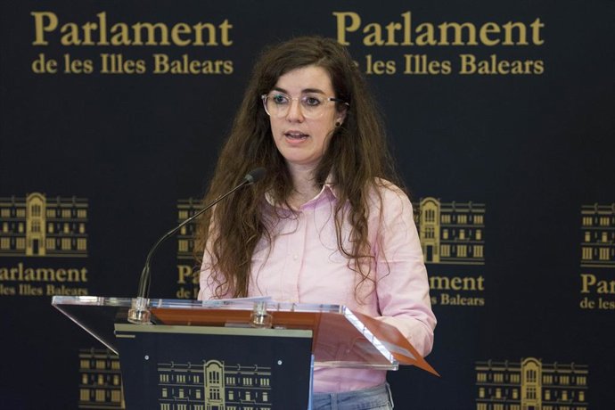 La portavoz adjunta de Unidas Podemos en el Parlament, Esperana Sans.