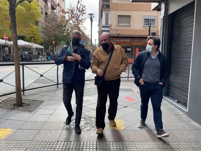 Visita del PP a Pedro Antonio de Alarcón