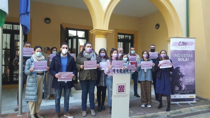 Acto contra la violencia de género en uno de los ayuntamientos.