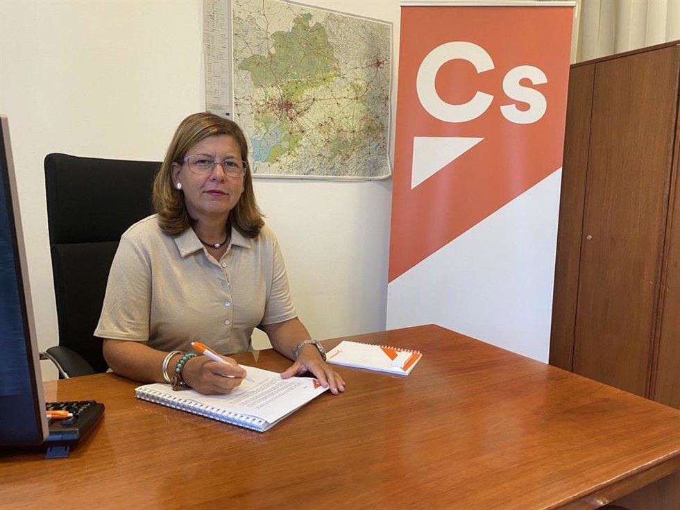 Archivo - Carmen Santa María, portavoz de Cs en la Diputación