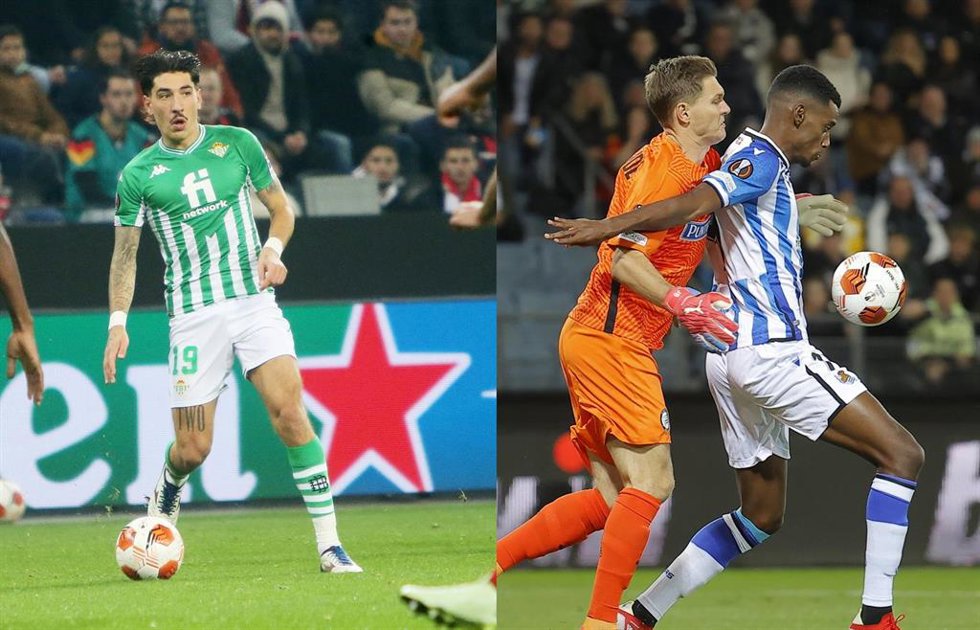 Betis y Real Sociedad quieren depender de sí mismos en la Liga Europa, en la quinta jornada de la fase de grupos