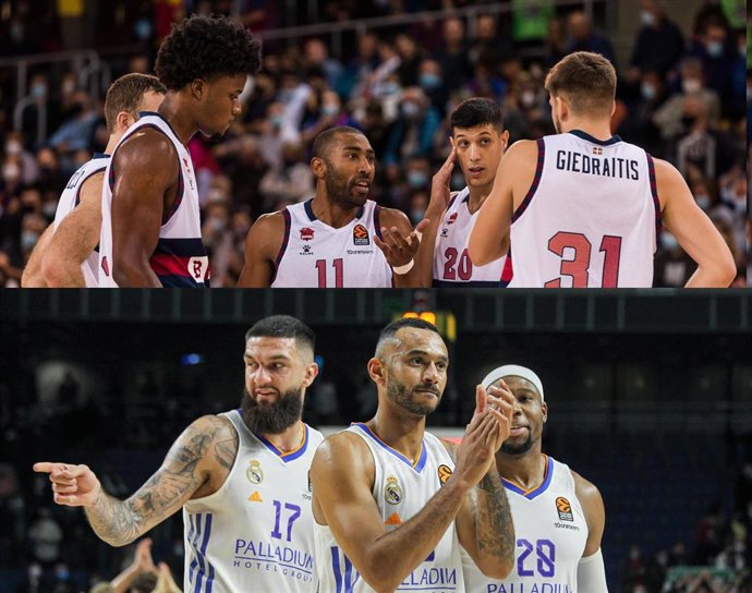 Baskonia y Real Madrid se ven las caras en la Euroliga 2021/22