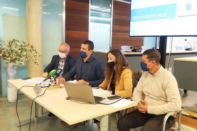 Presentación de los presupuestos 2022 del Ayuntamiento de Sant Antoni.
