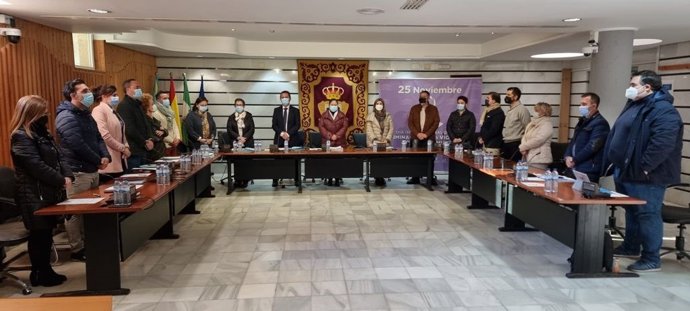 Pleno del Ayuntamiento de Punta Umbría (Huelva).