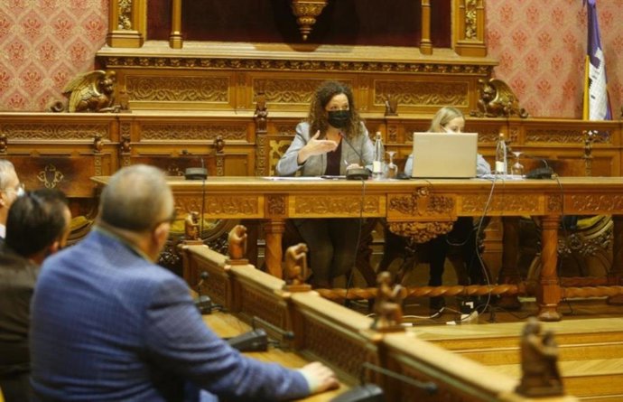 La presidenta del Consell de Mallorca, Catalina Cladera.
