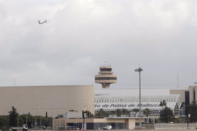Vista general del aeropuerto de Palma. 