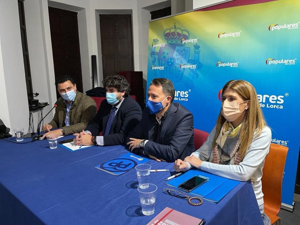 López MIras preside la Junta Directiva del PP de Lorca