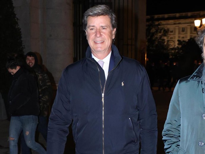 Cayetano Martínez de Irujo, tras asistir a los Premios BMW de Pinturae