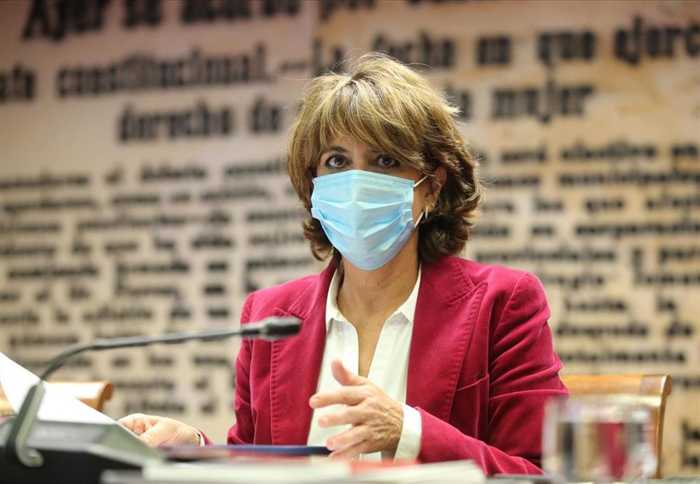 La Fiscal General del Estado, Dolores Delgado.