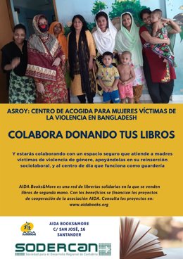 SODERCAN pone en marcha una campaña para colaborar con un centro de acogida de víctimas de violencia en Bangladesh