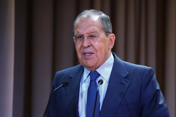Archivo - El ministro de Exteriores de Rusia, Sergei Lavrov