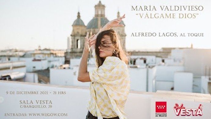 La cantaora María Valdivieso lanza 'Válgame Dios'