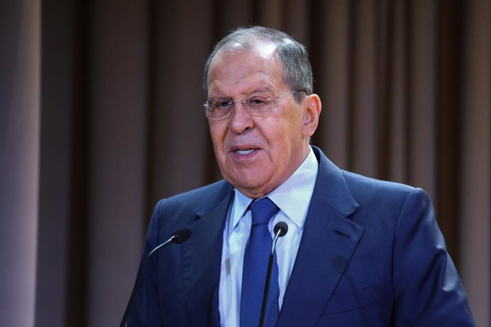 Archivo - El ministro de Exteriores de Rusia, Sergei Lavrov