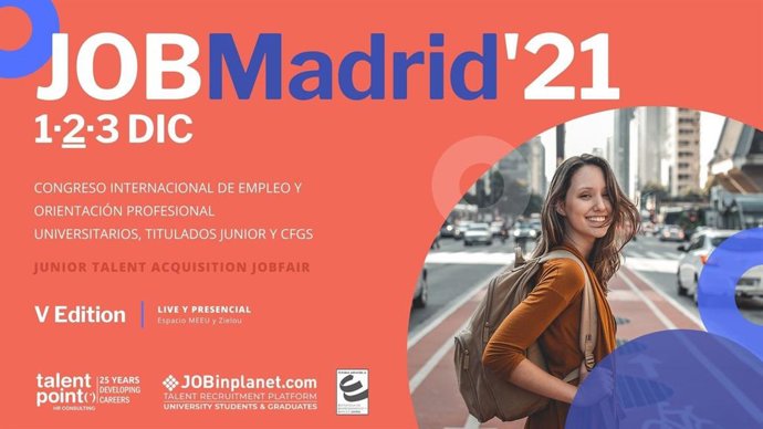 Cartel JOBMadrid'21