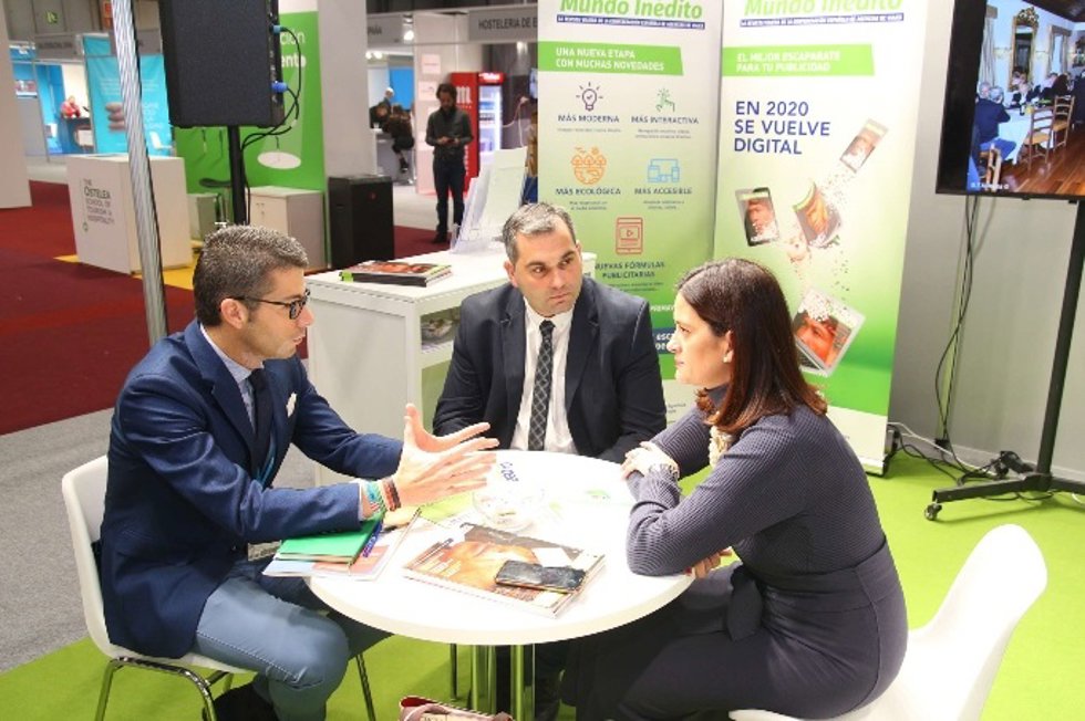 Archivo - Stand de CEAV en Fitur.