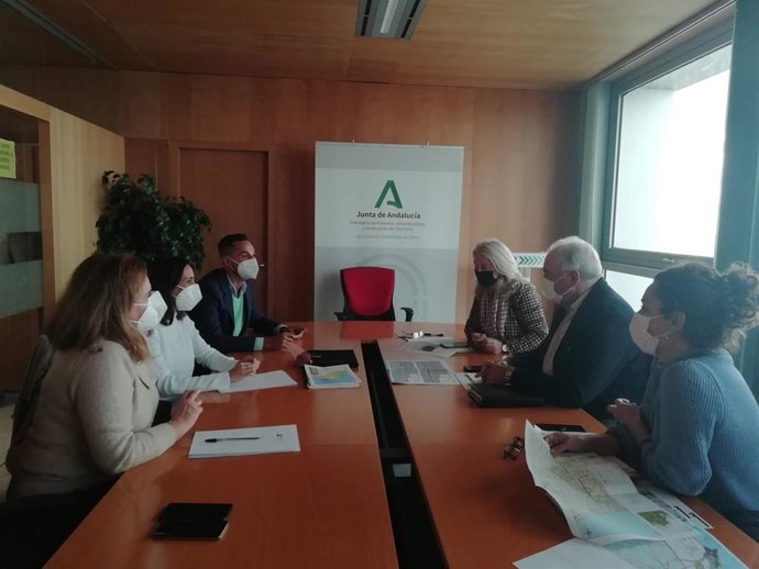 Reunión entre la Diputación de Cádiz y la Junta de Andalucía.
