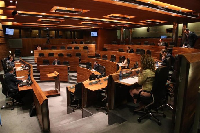 Archivo - Pleno de la Junta General