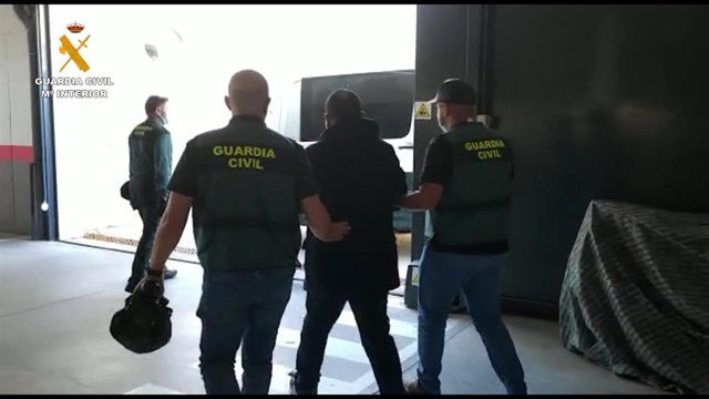 Imagen del detenido