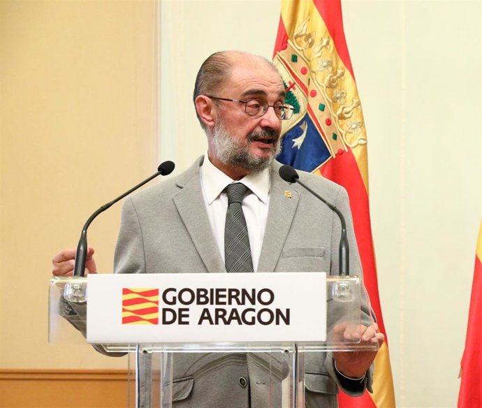 El presidente de Aragón, Javier Lambán.