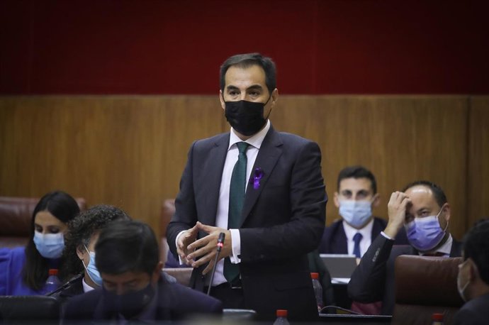 José Antonio Nieto, durante la sesión de control al Gobierno en el Parlamento.
