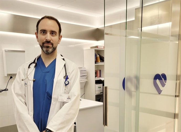 El doctor Rafael Moreno, del servicio de Urgencias del Hospital Vithas Aguas Vivas