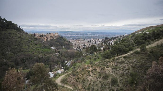 Valle del Darro, en Granada.