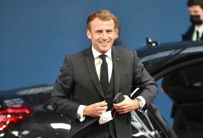 Archivo - Emmanuel Macron, presidente de Francia
