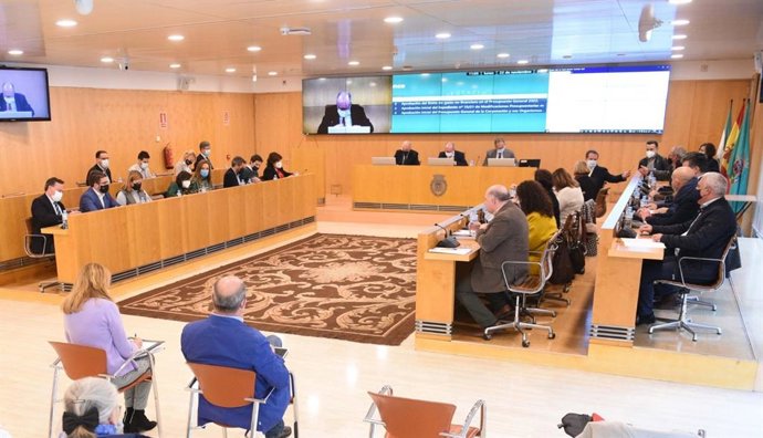 Pleno de la Diputación de Sevilla