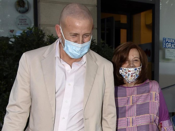 Archivo - Gustavo Guillermo, en una imagen de archivo con Teresa Campos