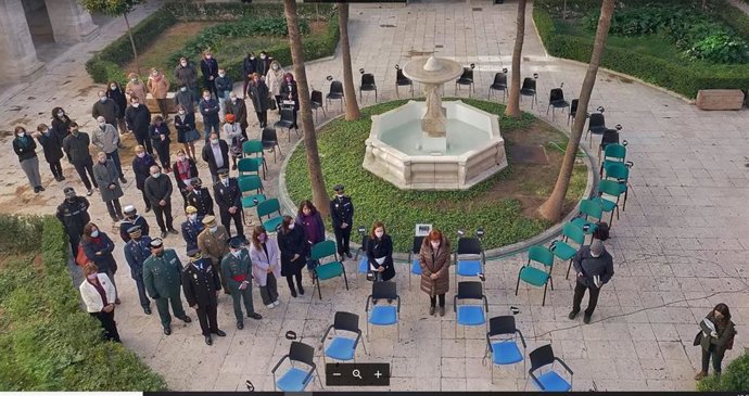 Acto institucional 'Ninguna Silla Vacía' en Delegación del Gobierno