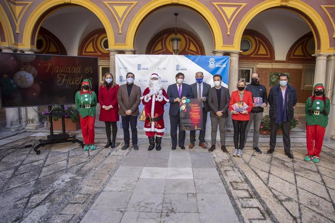 Presentación de la programación de la Navidad 2021 de Huelva capital.