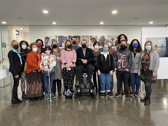 Imagen de los participantes en el acto, desarrollado en Civican