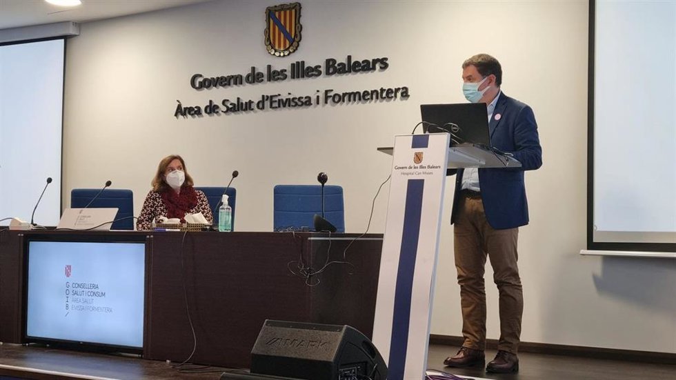 El director insular de la Administración General del Estado en Ibiza y Formentera, Enrique Sánchez.
