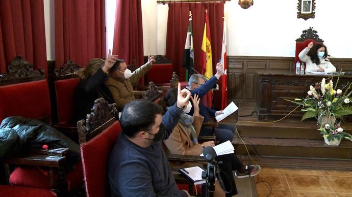 Pleno del Ayuntamiento de Alburquerque