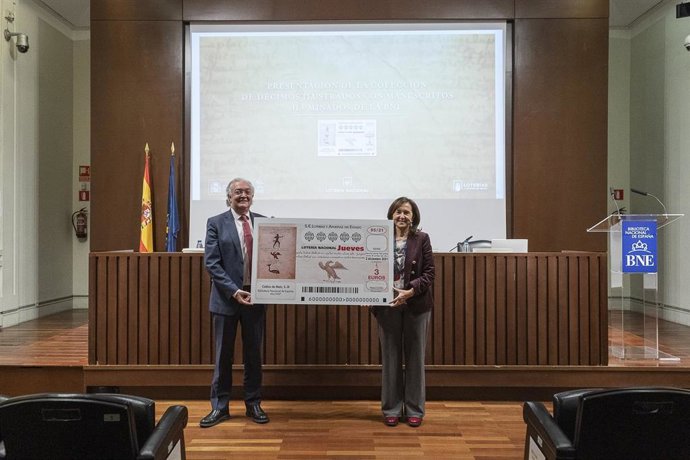 Acuerdo entre la Biblioteca Nacional y Loterías del Estado
