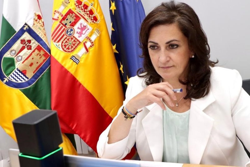 Archivo - La presidenta de La Rioja, Concha Andreu