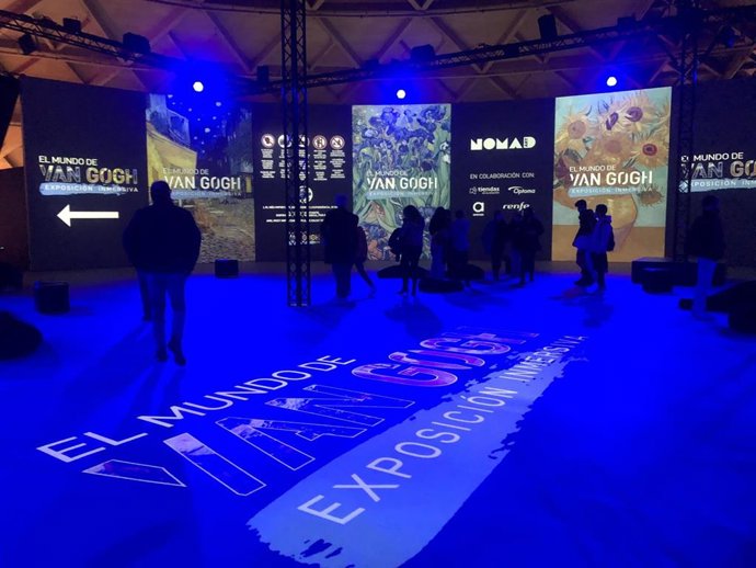 El Centro Comercial Las Arenas de Barcelona acoge una película inmersiva y mutlisensorial sobre la vida y la obra del pintor postimpresionista Vincent Van Gogh