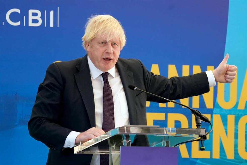 El primer ministro británico, Boris Johnson