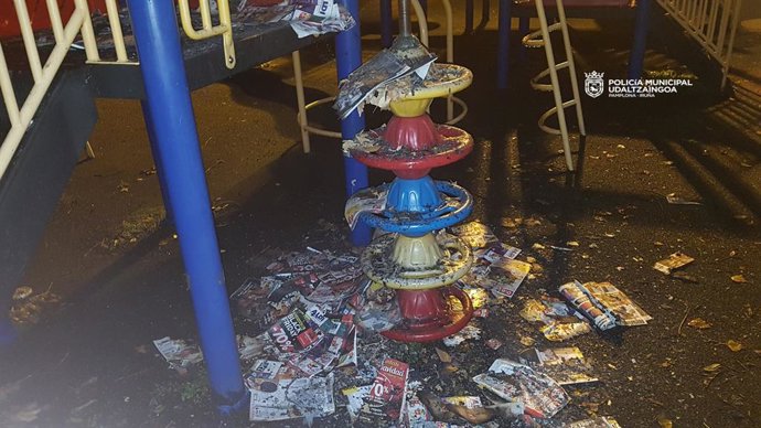 Imagen del parque infantil de la Runa