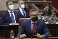 Vox niega que haga "pinza" con PSOE-A y Unidas Podemos: "Es una invención" del Gobierno andaluz para convocar elecciones