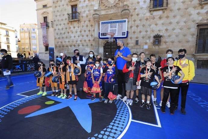 Archivo - Fernando Romay durante el Plaza 3x3 CaixaBank 2021 celebrado en Guadalajara